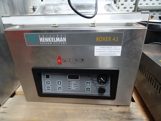 Inox vacuummachine henkelmann - afbeelding 2 van  4
