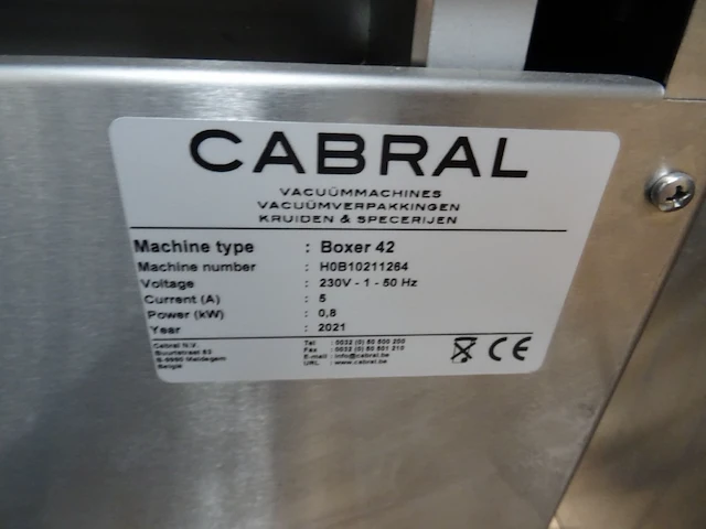 Inox vacuummachine henkelmann - afbeelding 4 van  4