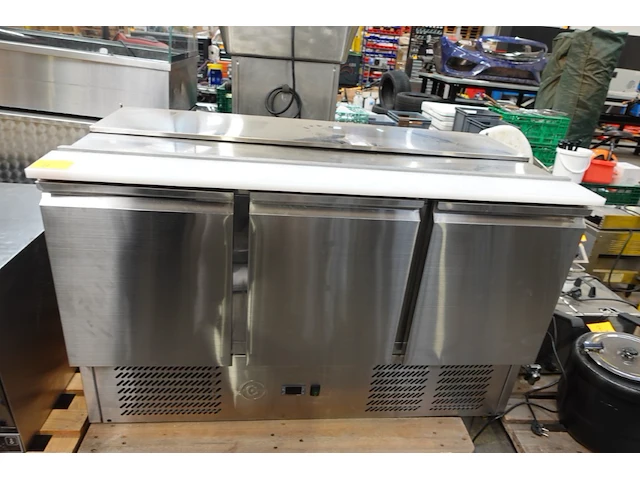 Inox vitrine koeltoog - afbeelding 1 van  5
