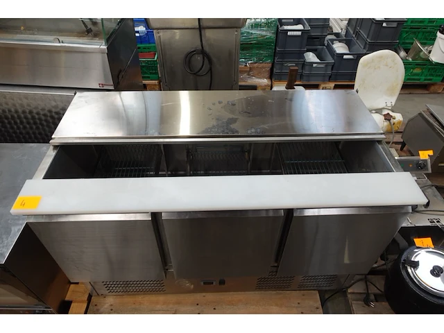Inox vitrine koeltoog - afbeelding 3 van  5