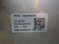 Inox vitrine koeltoog - afbeelding 4 van  5