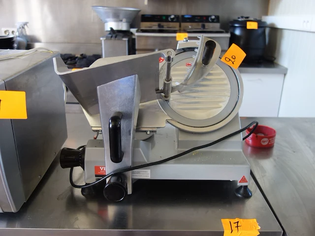 Inox vleessnijmachine vevor - afbeelding 1 van  3