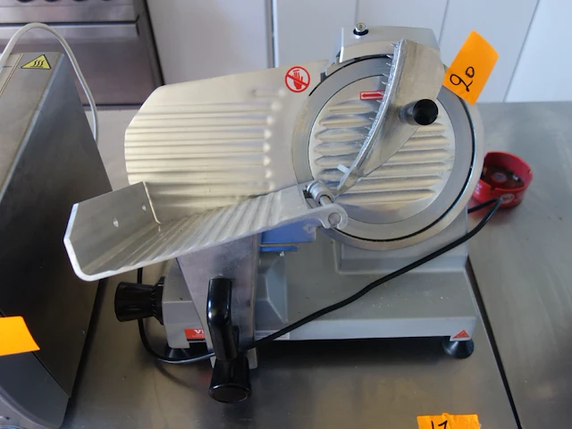 Inox vleessnijmachine vevor - afbeelding 2 van  3