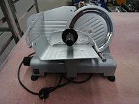 Inox vleessnijmachine - afbeelding 1 van  4