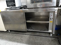 Inox warmhoudkast/werktafel solis - afbeelding 1 van  4