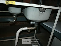 Inox wasbak / tafel - afbeelding 3 van  4