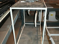 Inox wasbak / tafel - afbeelding 4 van  4