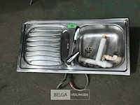Inox wasbak - afbeelding 1 van  4