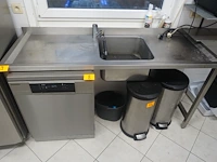Inox wasmeubel - afbeelding 1 van  2