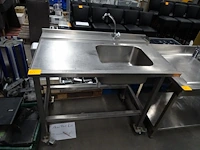 Inox wasmeubel - afbeelding 1 van  4