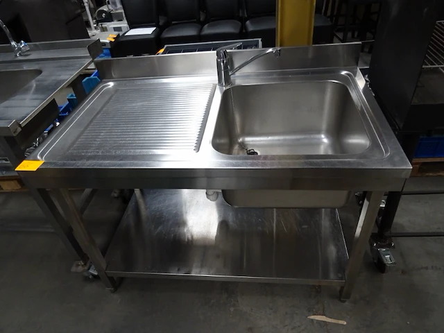 Inox wasmeubel - afbeelding 1 van  3