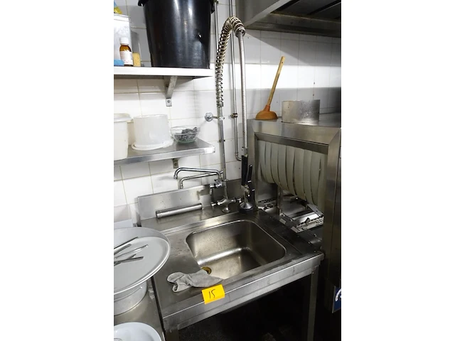 Inox wasstraat comenda - afbeelding 16 van  21