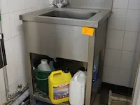Inox wastafel - afbeelding 1 van  2