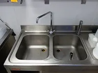 Inox wastafel - afbeelding 3 van  3