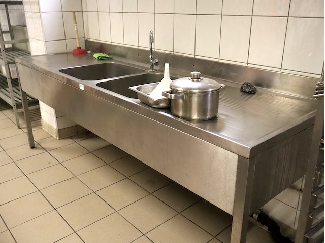Inox wastafel - afbeelding 2 van  3