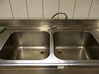 Inox wastafel - afbeelding 3 van  3