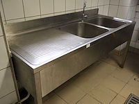 Inox wastafel - afbeelding 3 van  3