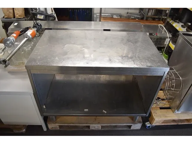 Inox werktafel 120x70cm - afbeelding 4 van  4