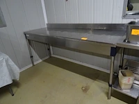 Inox werktafel euro tabl'in - afbeelding 2 van  3