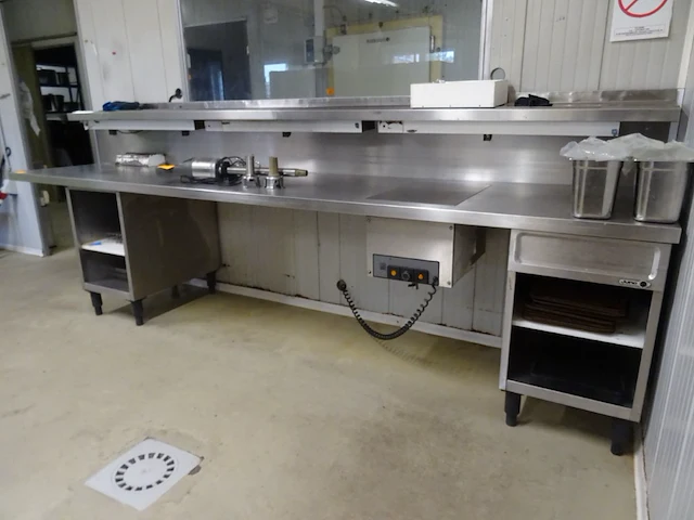 Inox werktafel juno - afbeelding 2 van  6