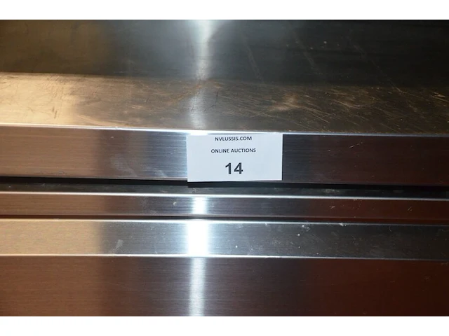 Inox werktafel met 6 koellades dixell 1000100026291 (30) - afbeelding 3 van  7