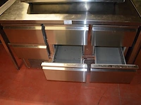 Inox werktafel met 6 koellades dixell 1000100026291 (30) - afbeelding 7 van  7