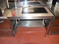 Inox werktafel met inductieplaat aeg (29) - afbeelding 1 van  8
