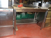 Inox werktafel met inductieplaat aeg (29) - afbeelding 2 van  8