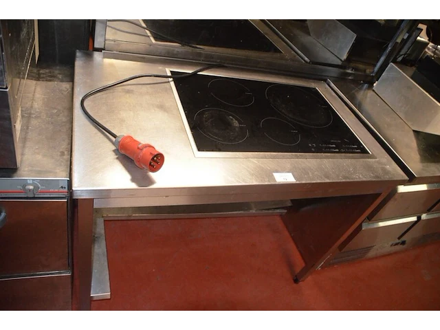 Inox werktafel met inductieplaat aeg (29) - afbeelding 4 van  8