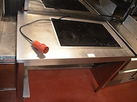 Inox werktafel met inductieplaat aeg (29) - afbeelding 4 van  8
