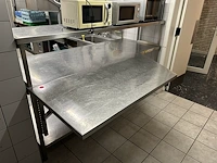Inox werktafel met opzet -en verlengstuk - afbeelding 3 van  3