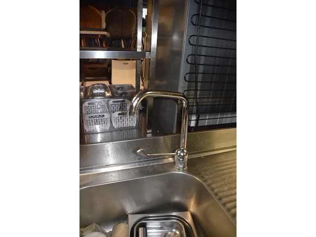 Inox werktafel met spoelbak en kraan (36) - afbeelding 6 van  7