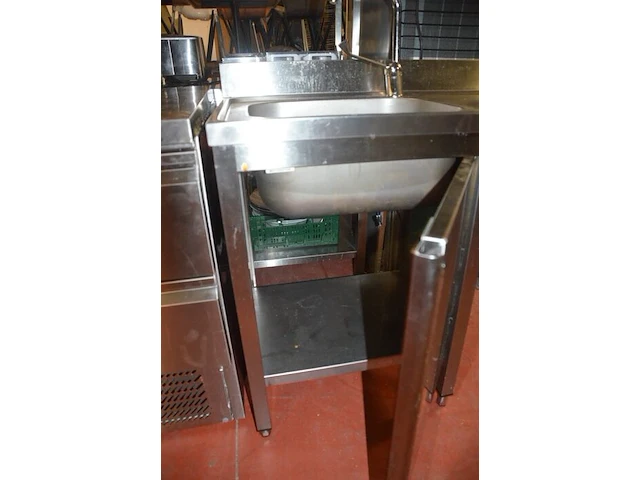 Inox werktafel met spoelbak en kraan (36) - afbeelding 7 van  7