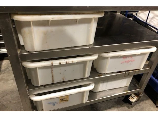 Inox werktafel - afbeelding 3 van  3