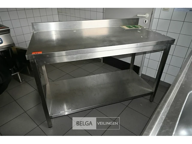 Inox werktafel - afbeelding 2 van  5