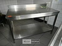 Inox werktafel - afbeelding 2 van  5