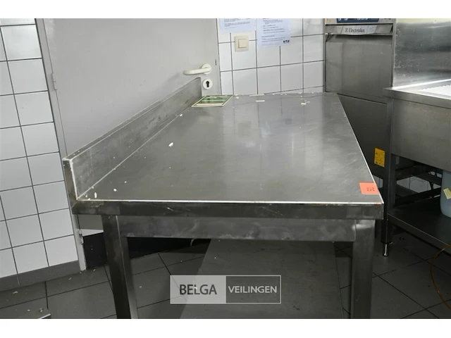 Inox werktafel - afbeelding 3 van  5