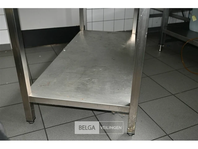 Inox werktafel - afbeelding 4 van  5