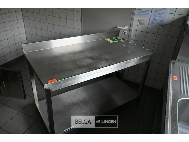 Inox werktafel - afbeelding 5 van  5