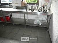 Inox werktafel - afbeelding 2 van  4