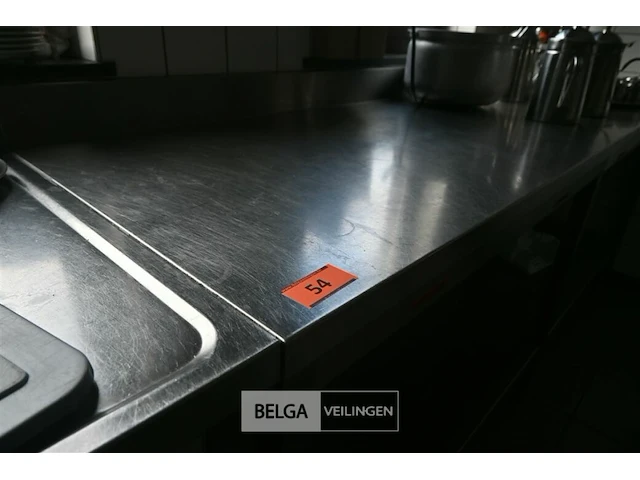 Inox werktafel - afbeelding 3 van  4