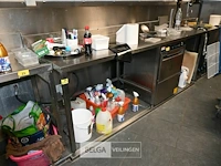 Inox werktafel - afbeelding 1 van  3