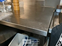 Inox werktafel - afbeelding 2 van  3