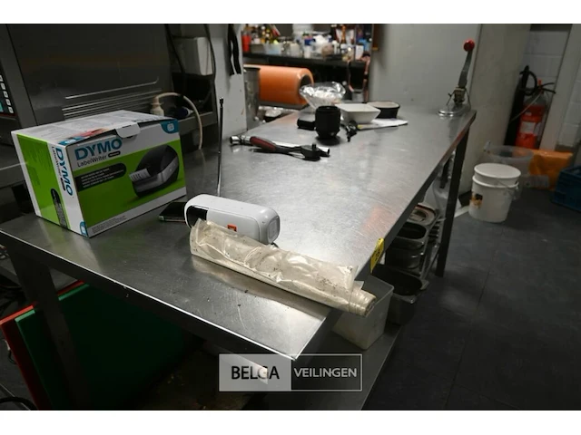 Inox werktafel - afbeelding 3 van  5