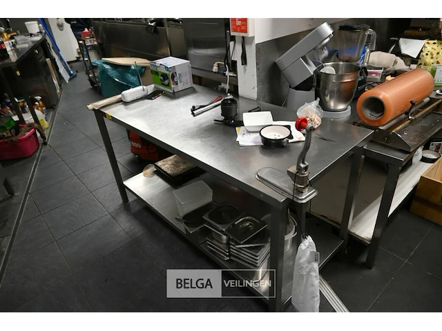Inox werktafel - afbeelding 5 van  5