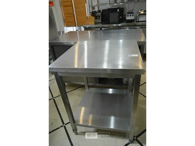 Inox werktafel - afbeelding 1 van  2