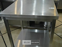 Inox werktafel - afbeelding 2 van  2
