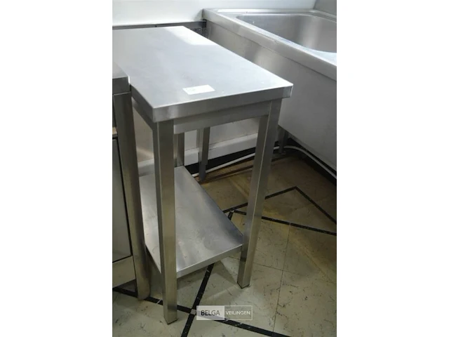 Inox werktafel - afbeelding 1 van  2