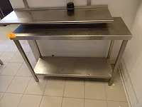 Inox werktafel - afbeelding 1 van  2