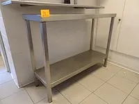 Inox werktafel - afbeelding 2 van  2